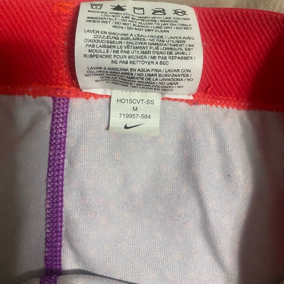 Nike Girls Dry Fit Tight Shorts - Picture 4 of 4